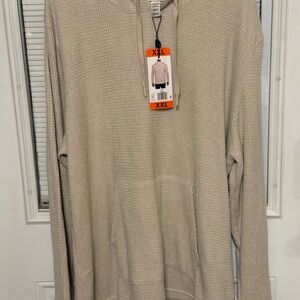 RAINFOREST Men's Light Tan Knit Sweater
